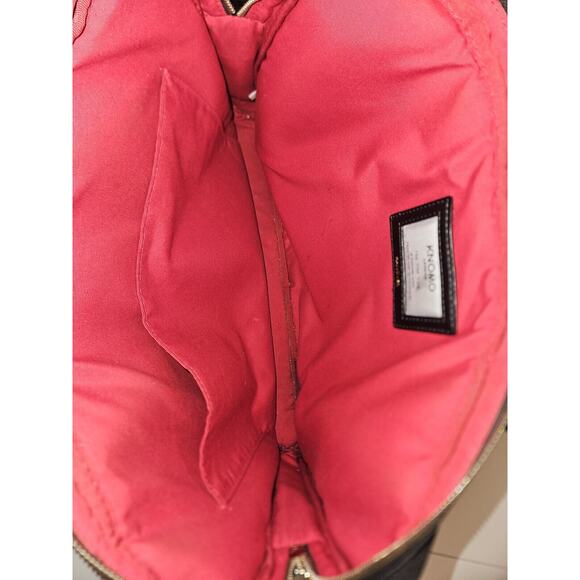 Knomo London Hanover 14in Laptop Briefcase Shoulder Work Bag Black 14x10x2 $227 - Picture 16 of 16